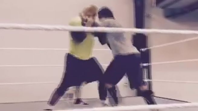 go to Wrestling statt Fußball: Tim Wiese zeigt Trainingsvideo