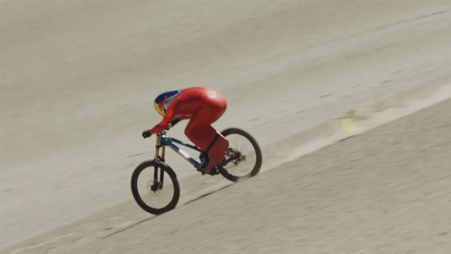 go to 167 km/h: Geschwindigkeits-Weltrekord mit Mountainbike